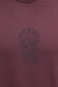 BALR. tricou din bumbac B1112.1292 burgundia