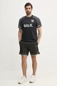 BALR. t-shirt B1112.1304 czarny SS25