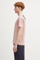 C.P. Company t-shirt bawełniany 18CMTS030A005100W różowy SS25