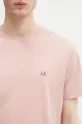 C.P. Company t-shirt bawełniany różowy 18CMTS030A005100W