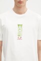 Памучна тениска C.P. Company бежов 18CMTS310A005431G