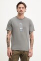 Odzież C.P. Company t-shirt bawełniany 18CMTS310A005431G szary