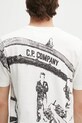 C.P. Company t-shirt in cotone bianco 18CMTS317A005431G