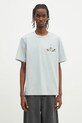 Filling Pieces tricou din bumbac Dog Walker print albastru 74499819980