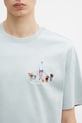 Filling Pieces cotton t-shirt Dog Walker blue 74499819980