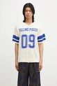 Футболка Filling Pieces Knit Jersey American Football relaxed бежевий 91099059936