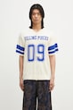 Filling Pieces t-shirt Knit Jersey American Football pozostałe beżowy 91099059936