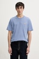 Dickies t-shirt bawełniany bawełna niebieski DK0A4XDBK371