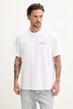 Βαμβακερό μπλουζάκι Dickies DK0A4Z8R0WH1 λευκό SS25