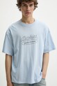 Бавовняна футболка Dickies блакитний DK0A4Z8QK541