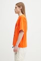 Napapijri cotton t-shirt S-Tusco NP0A4IEEA001 orange SS25