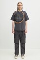 Napapijri t-shirt bawełniany S-Tusco NP0A4IEEH981 szary
