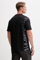 Odzież Napapijri t-shirt bawełniany S-Rivalto NP0A4IEL9411 czarny