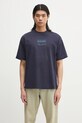 Napapijri pamut póló S-Cortona pamut sötétkék NP0A4ILQ1761