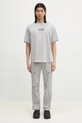 Napapijri t-shirt in cotone S-Cortona NP0A4ILQH621 grigio