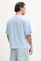 Βαμβακερό μπλουζάκι Karl Kani 60300357 μπλε SS25