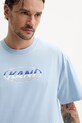 Одяг Бавовняна футболка Karl Kani 60300357 блакитний