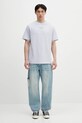 Бавовняна футболка Puma GRAPHICS The Puma Cat Tee 629411 блакитний