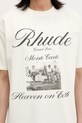 Памучна тениска RHUDE Heaven On Earth бежов RHSS25TT07012