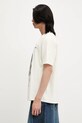 RHUDE t-shirt bawełniany Ponytail RHSS25TT08012 beżowy SS25