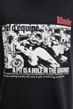 RHUDE t-shirt bawełniany Champions Du Monde czarny RHSS25TT14012