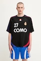 RHUDE t-shirt 27 Jersey rilassato nero RHSS25TT03230