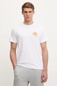 Îmbrăcăminte Rip Curl tricou din bumbac DAZED 0OFMTE alb