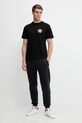 Rip Curl t-shirt bawełniany DAZED 0OFMTE czarny SS25