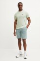 Rip Curl tricou din bumbac DESTI ANIMALS 0OHMTE turcoaz SS25