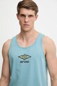 Rip Curl tricou din bumbac RAW ENERGY turcoaz 0OKMTE
