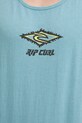 Rip Curl tricou din bumbac RAW ENERGY 0OKMTE turcoaz