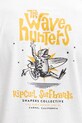 Rip Curl tricou SHAPER ADDRESS 0Q7MTE alb