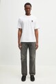 Бавовняна футболка A Bathing Ape One Point College 1L30110304 білий