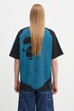 Odzież A Bathing Ape t-shirt bawełniany Water Print College 1L30109339 czarny