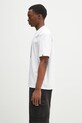 A Bathing Ape t-shirt in cotone Chain Stitch Shark 1L30109343 bianco SS25