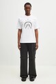 Pamučna majica A Bathing Ape Chain Stitch Shark 1L30109343 bijela