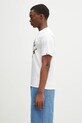 Pamučna majica A Bathing Ape 1St Camo Crazy Sta College 1L30110016 bijela SS25