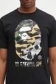 A Bathing Ape t-shirt in cotone 1St Camo Crazy By Bathing Ape nero 1L30110017