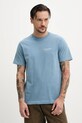 Oblečenie Bavlnené tričko Abercrombie & Fitch KI123.5001.213 modrá