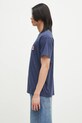 Памучна тениска Carhartt WIP S/S Pocket Heart T-Shirt I032128.01XX тъмносин SS25