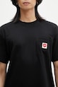 Bavlněné tričko Carhartt WIP S/S Pocket Heart T-Shirt černá I032128.1V2XX