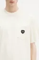 Хлопковая футболка Carhartt WIP S/S Ingo Pocket T-Shirt бежевый I034486.32MXX