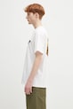 Хлопковая футболка Carhartt WIP S/S Button T-Shirt I034658.02XX белый SS25