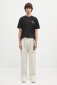 Bavlnené tričko Carhartt WIP S/S Button T-Shirt I034658.89XX čierna