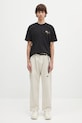 Carhartt WIP t-shirt in cotone S/S Button T-Shirt I034658.89XX nero