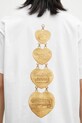 Carhartt WIP t-shirt in cotone S/S Hartt Chain T-Shirt bianco I034663.02XX