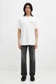 Pamučna majica Carhartt WIP S/S Hartt Chain T-Shirt I034663.02XX bijela