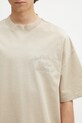 Carhartt WIP cotton t-shirt S/S Bait Shack T-Shirt beige I034660.G1GD