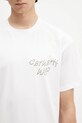 Carhartt WIP tricou din bumbac S/S Sunflower T-Shirt alb I034661.02XX