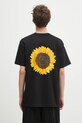 Одежда Хлопковая футболка Carhartt WIP S/S Sunflower T-Shirt I034661.89XX чёрный